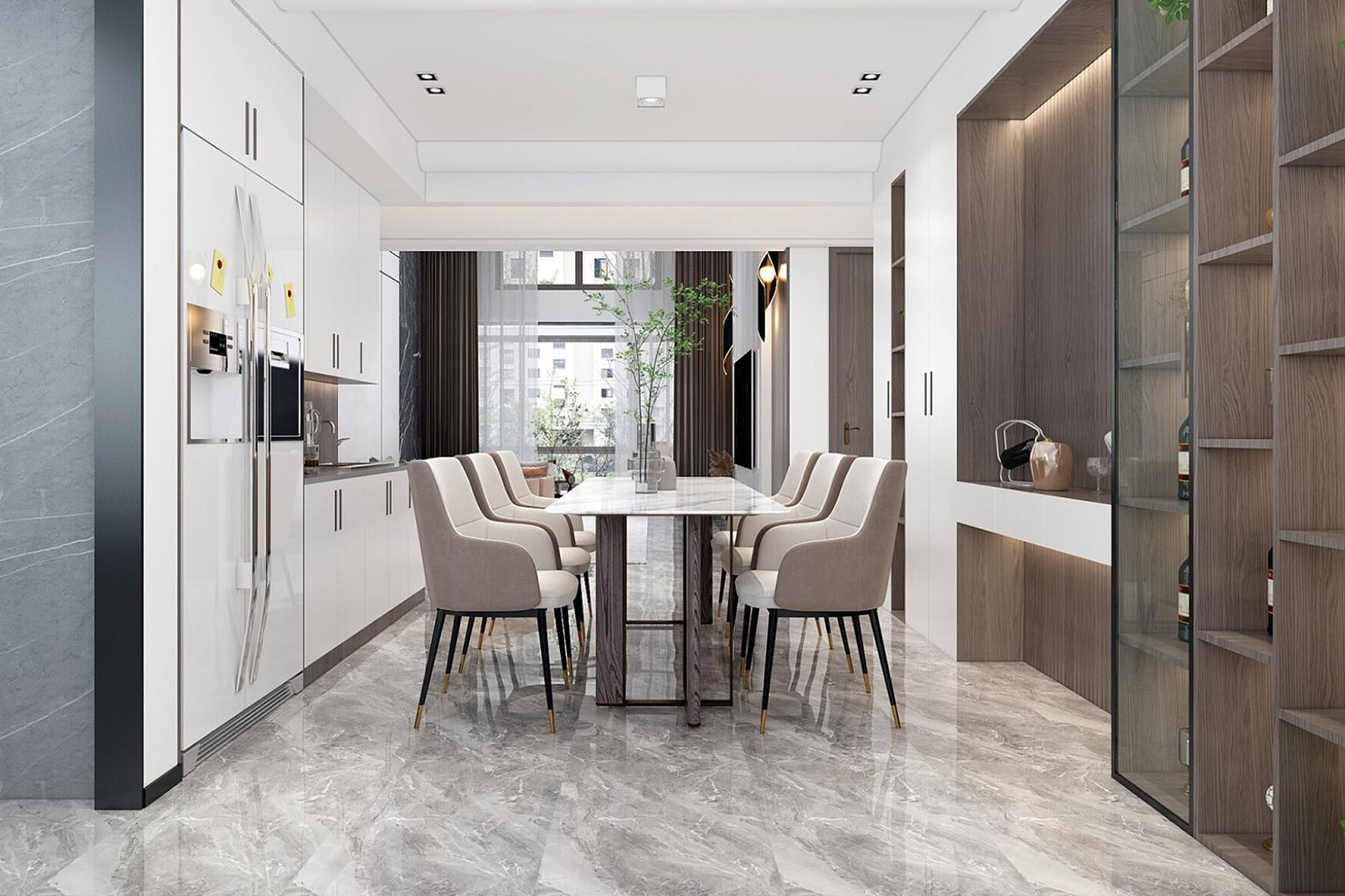 长沙办公室装修设计风格效果图