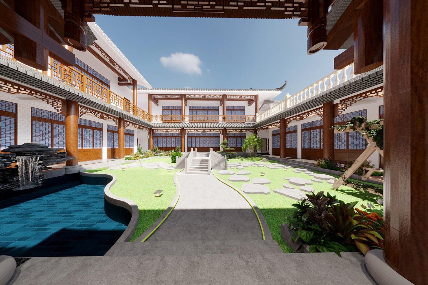 湖南办公室装修设计效果图