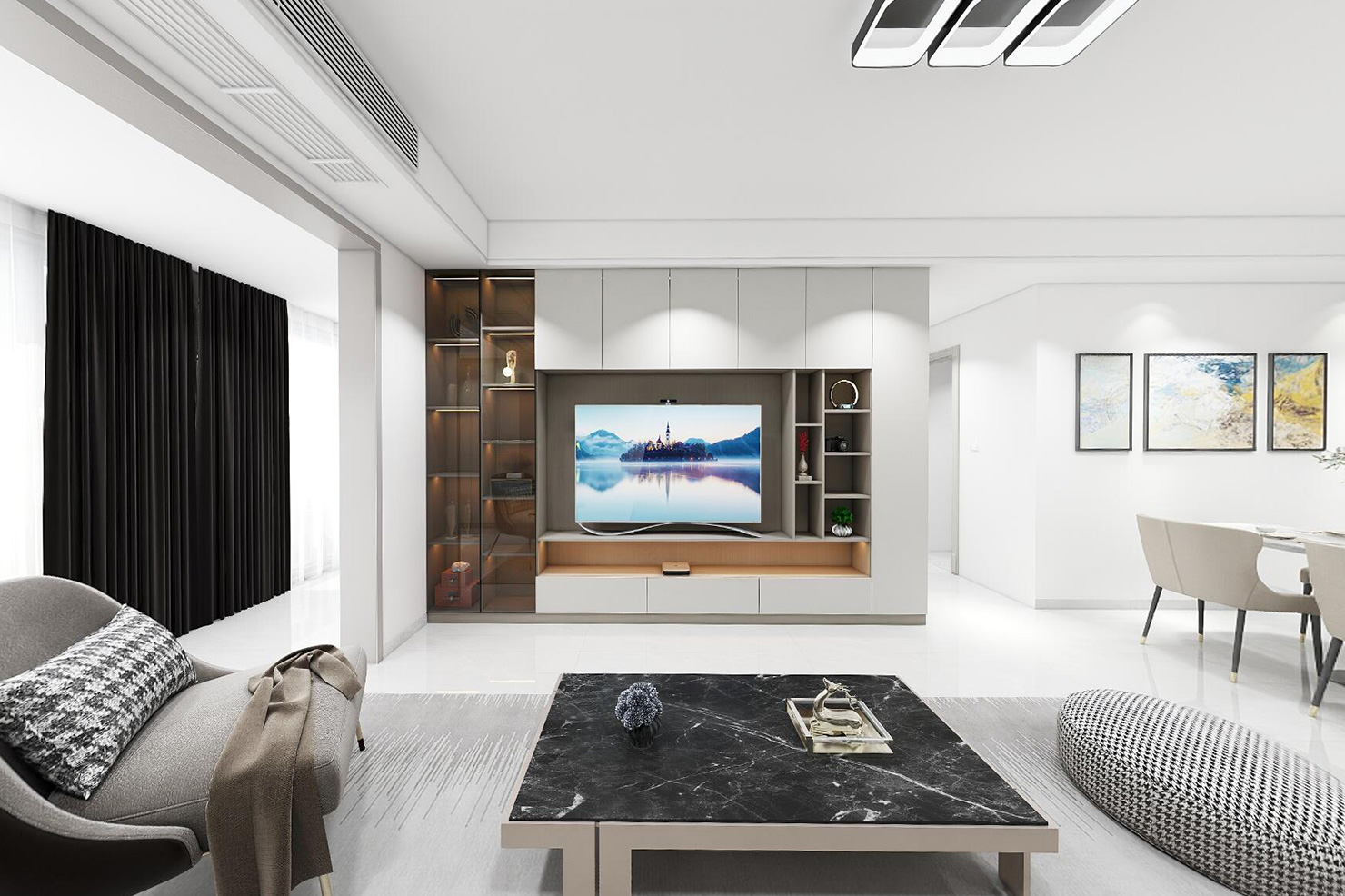 湖南办公室装修图片大全