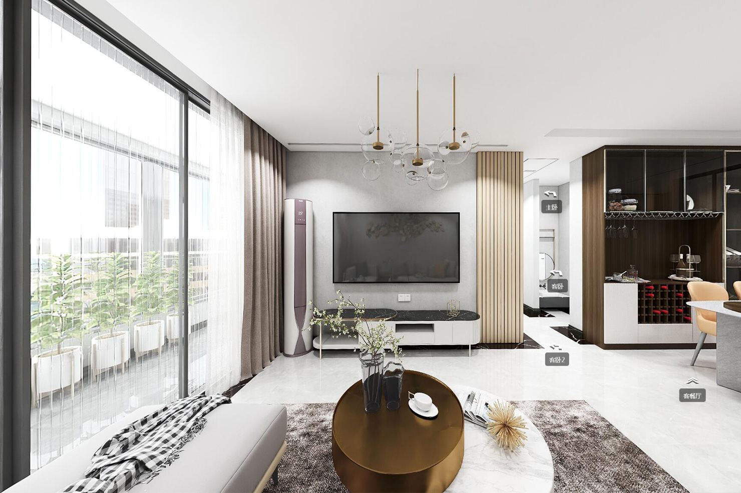 湘潭办公室装修设计效果图