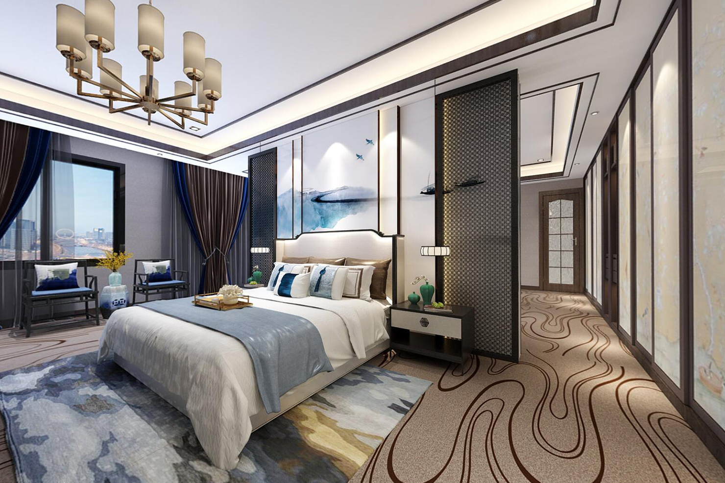 张家界装饰风格效果图